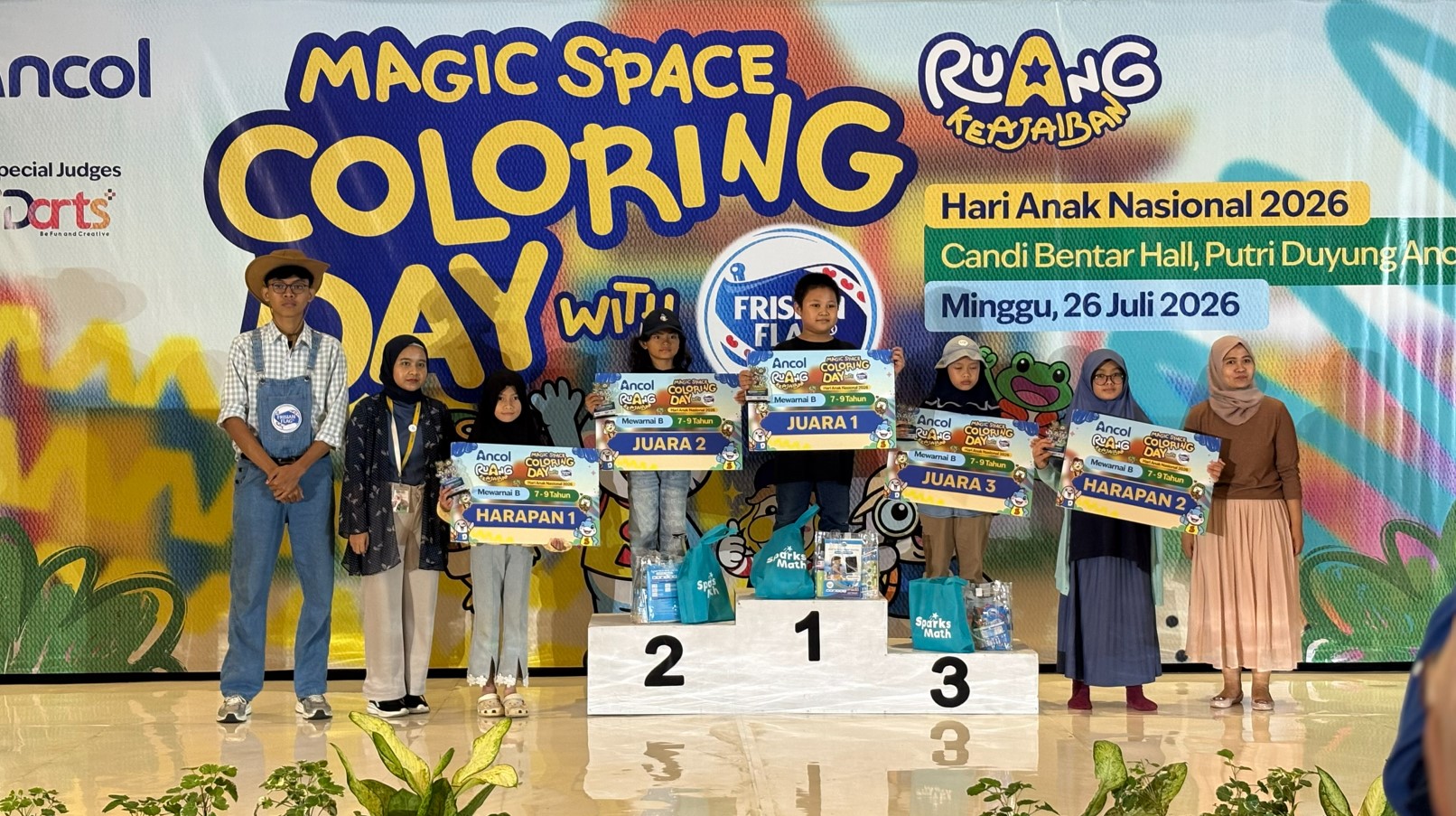 Magic Space Coloring Day Ruang Keajaiban - Saatnya Anak Bebas Berkreasi dan Wujudkan Mimpi di Ancol